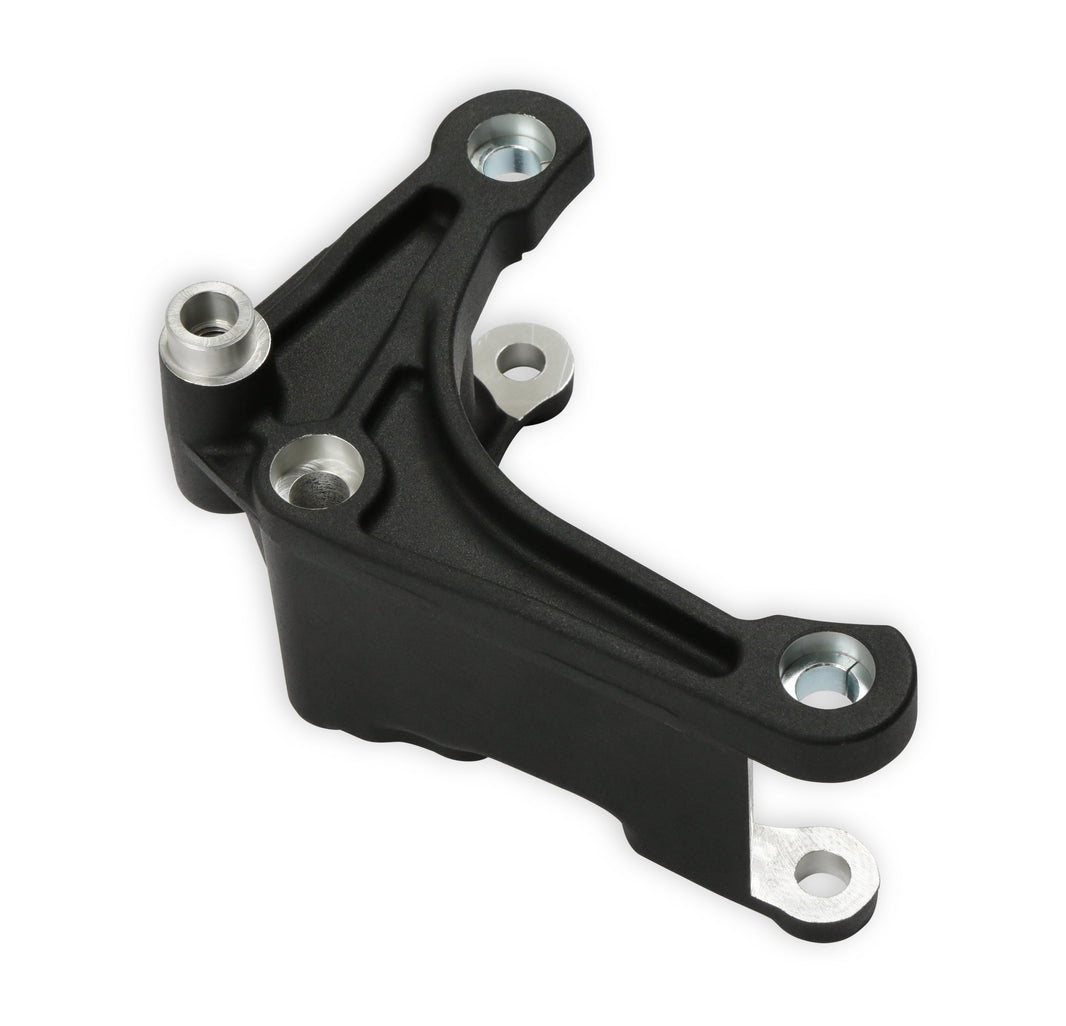 Holley Mid LSA Accessory Drive Bracket Kit - Alternator - Black - Photo - Primary Back