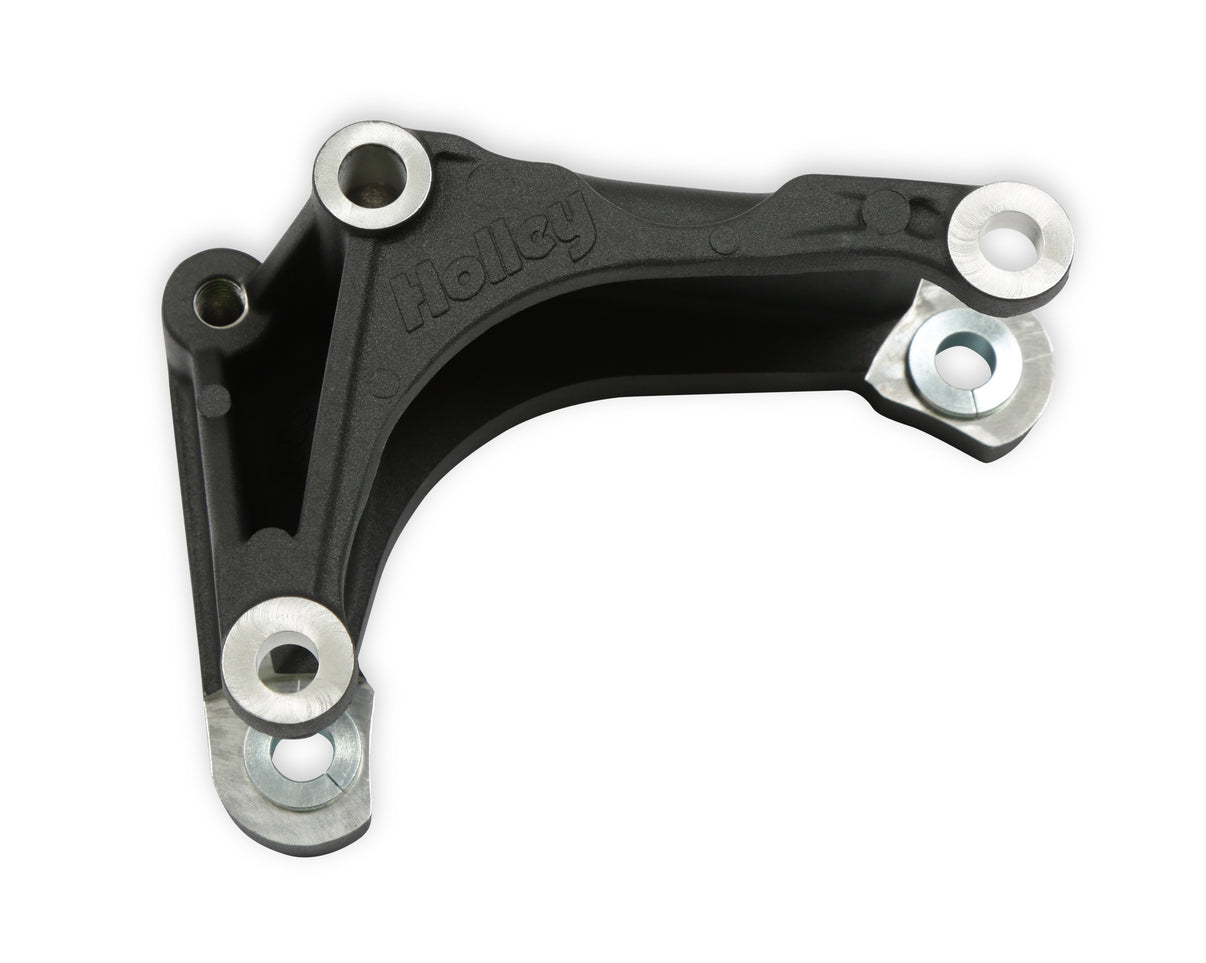 Holley Mid LSA Accessory Drive Bracket Kit - Alternator - Black - Photo - out of package Bottom