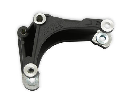Holley Mid LSA Accessory Drive Bracket Kit - Alternator - Black - Photo - out of package Bottom