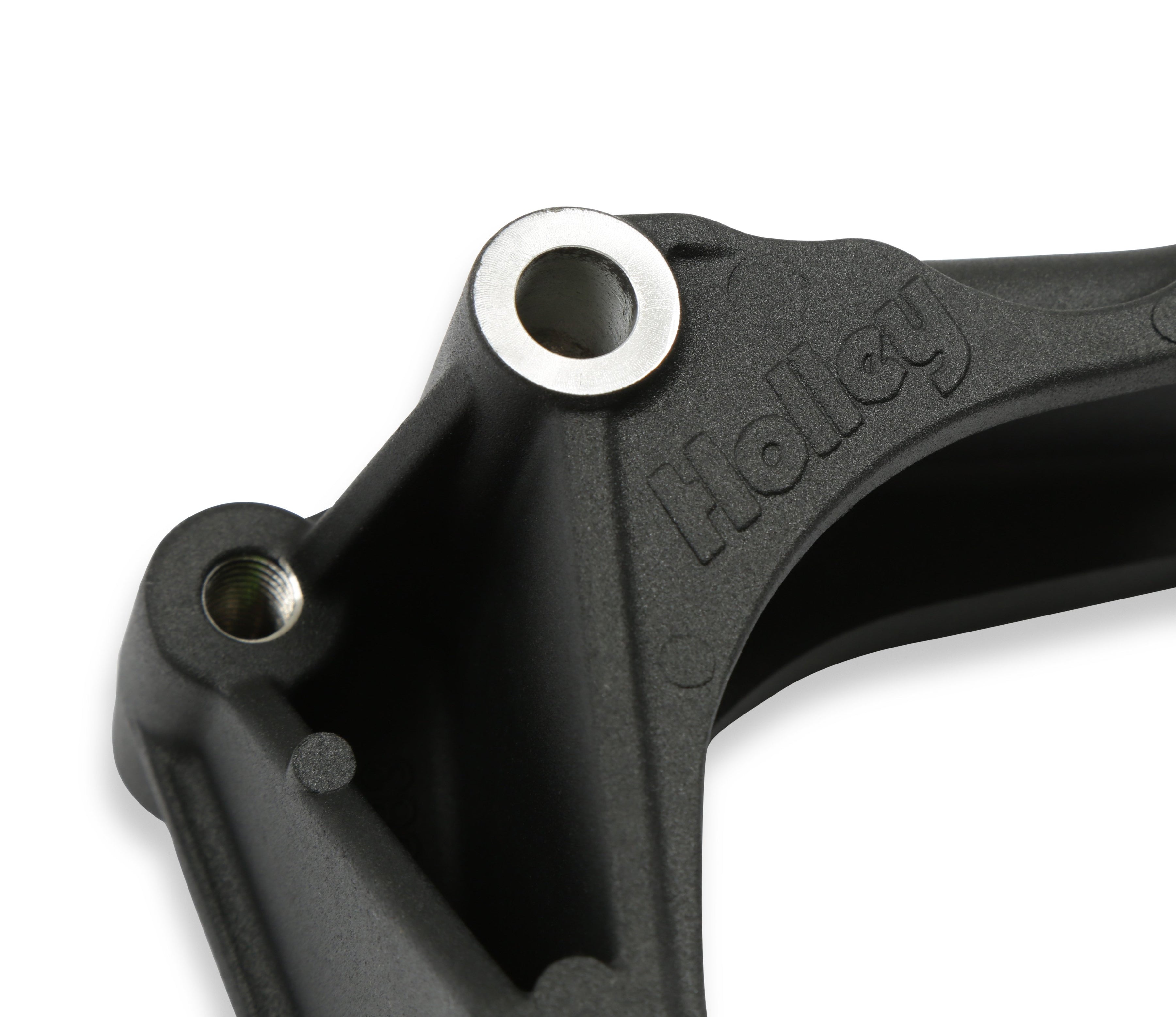 Holley Mid LSA Accessory Drive Bracket Kit - Alternator - Black - Photo - out of package Angle