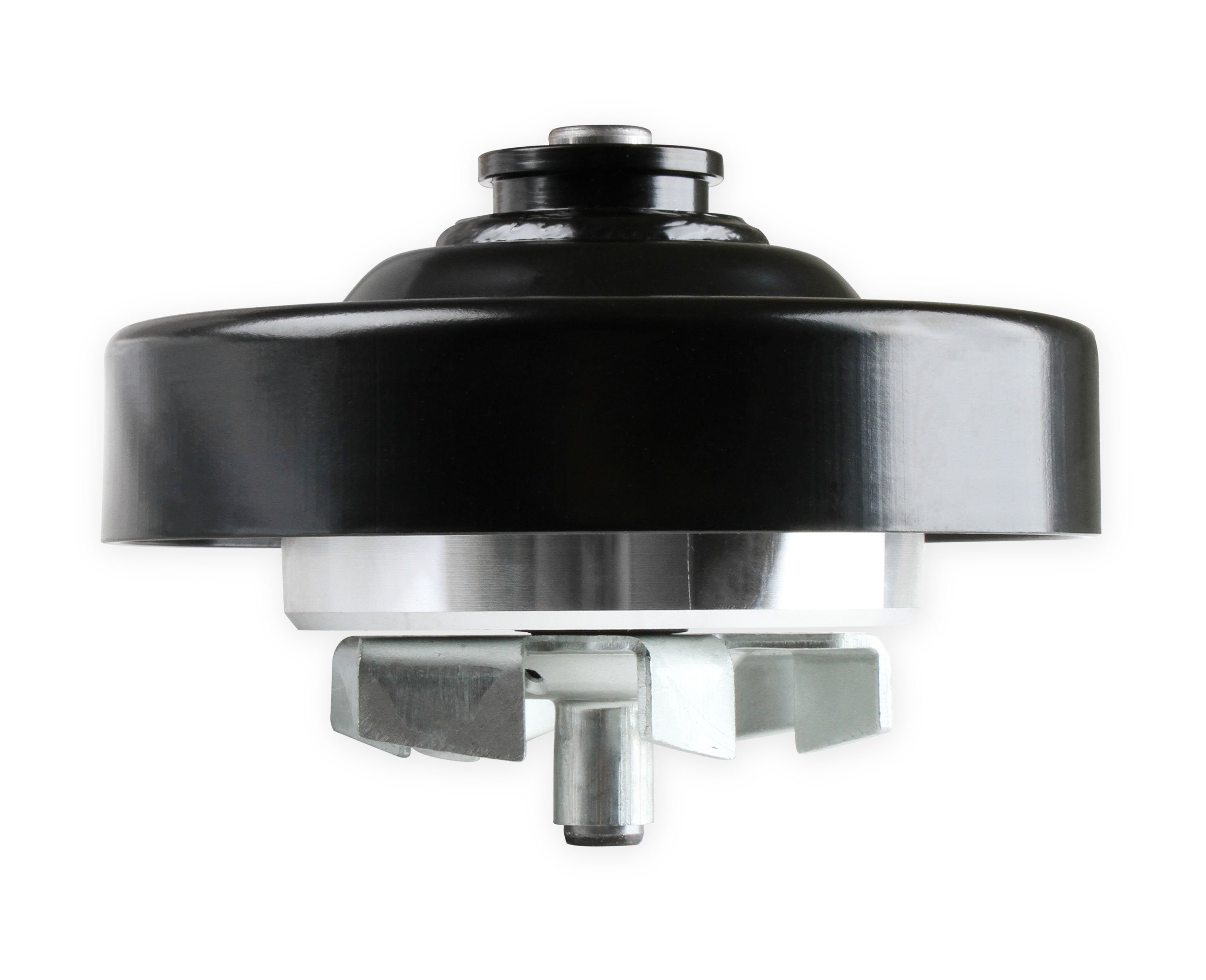 Holley Premium Mid-Mount Race Accessory System - Black Finish - Photo - out of package Bottom