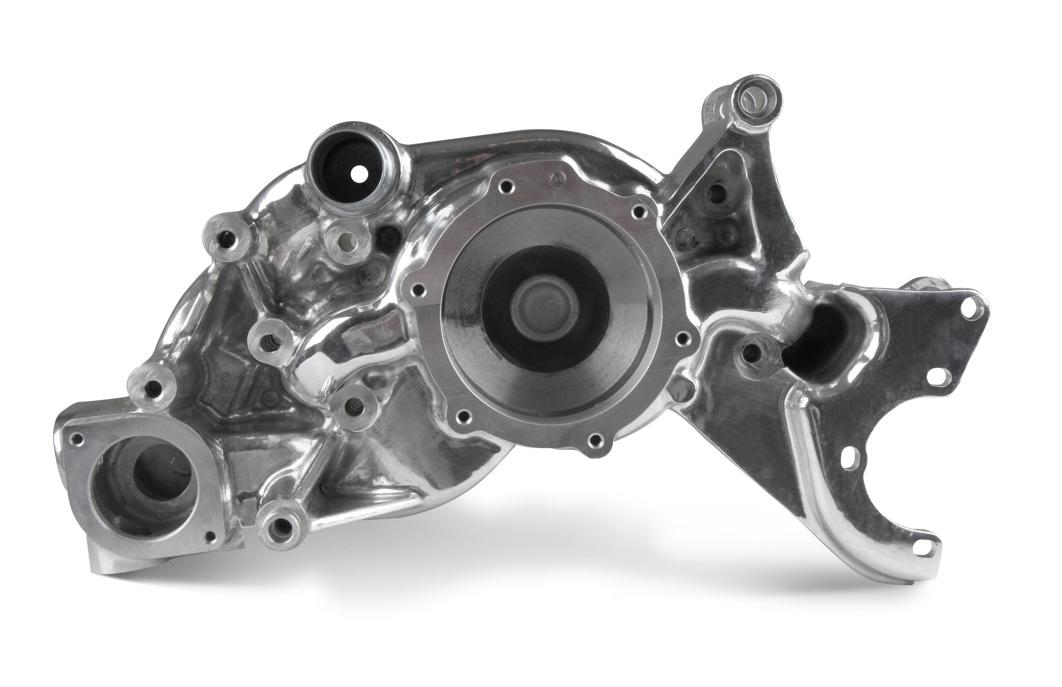 Holley Mid-Mount Race Accessory System- Polished Finish - Photo - out of package Right