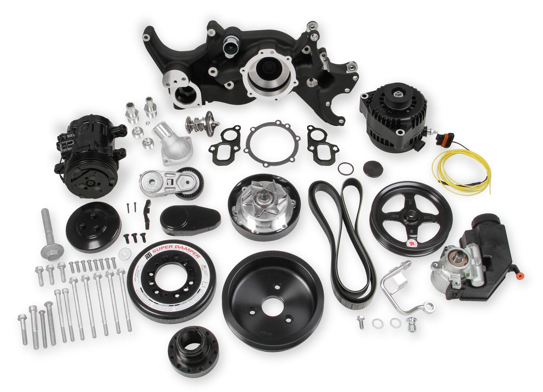 Holley Premium Mid-Mount Complete Accessory System - Photo - Primary Left