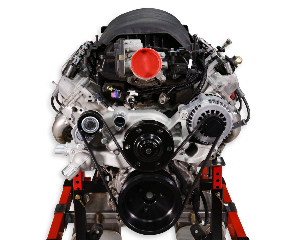 Holley Premium Mid-Mount Race Accessory System - Polished Finish - Photo - out of package User 4