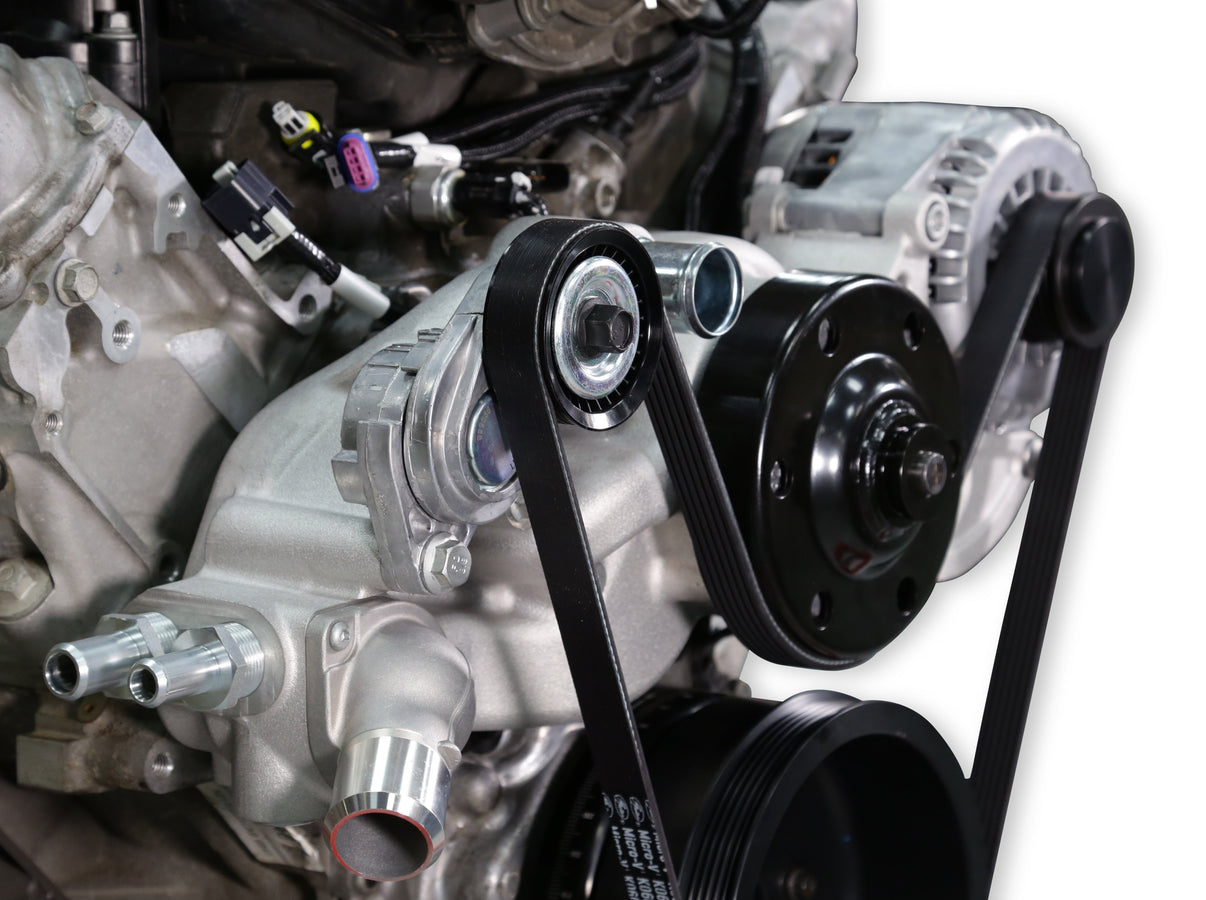 Holley Premium Mid-Mount Race Accessory System - Polished Finish - Photo - out of package Front