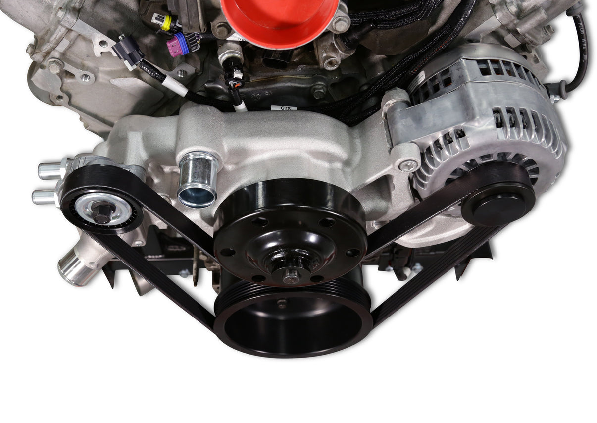 Holley Premium Mid-Mount Race Accessory System - Polished Finish - Photo - out of package Right