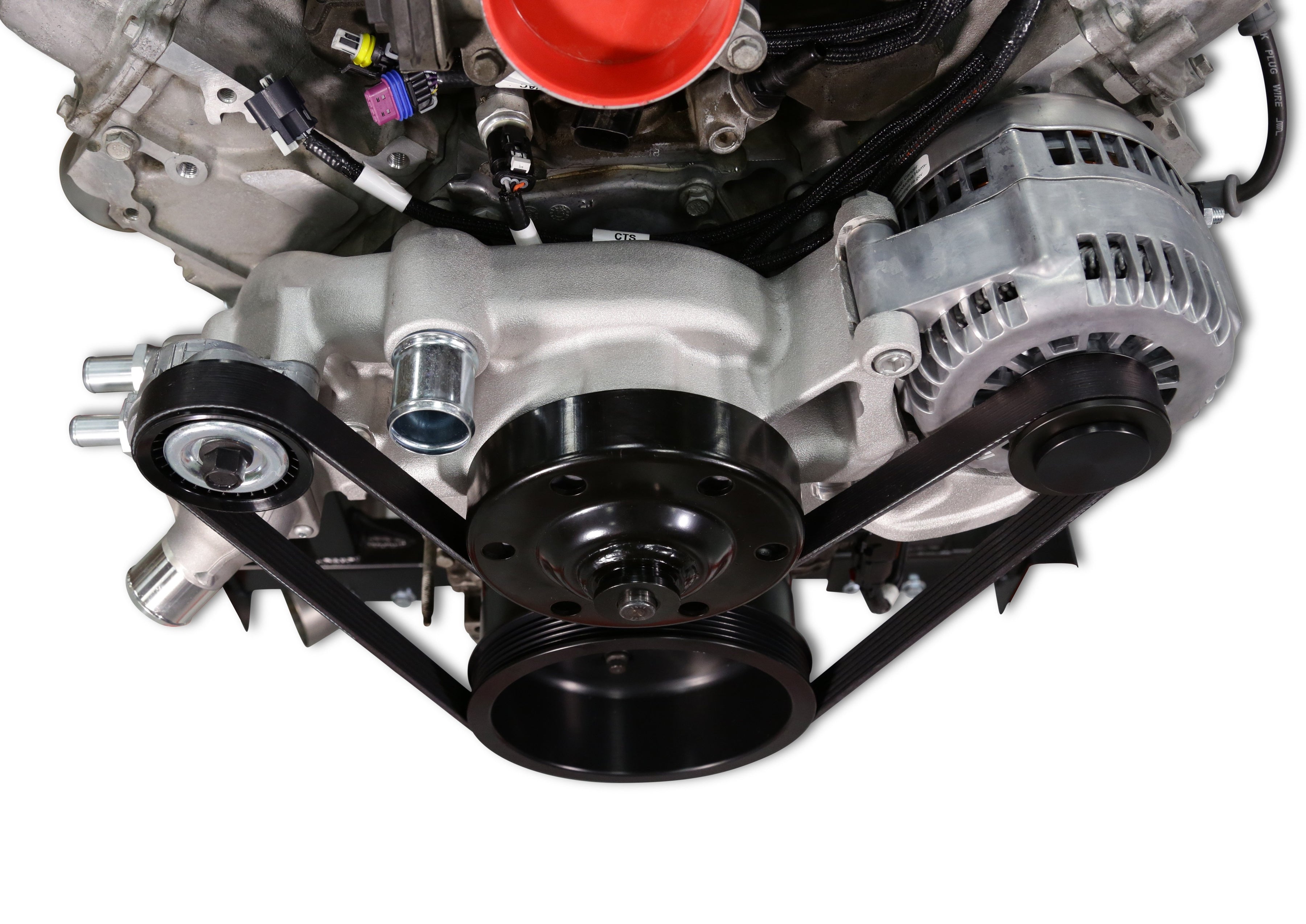 Holley Premium Mid-Mount Race Accessory System - Polished Finish - Photo - out of package Right