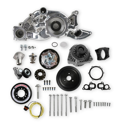 Holley Premium Mid-Mount Race Accessory System - Polished Finish - Photo - Primary Top
