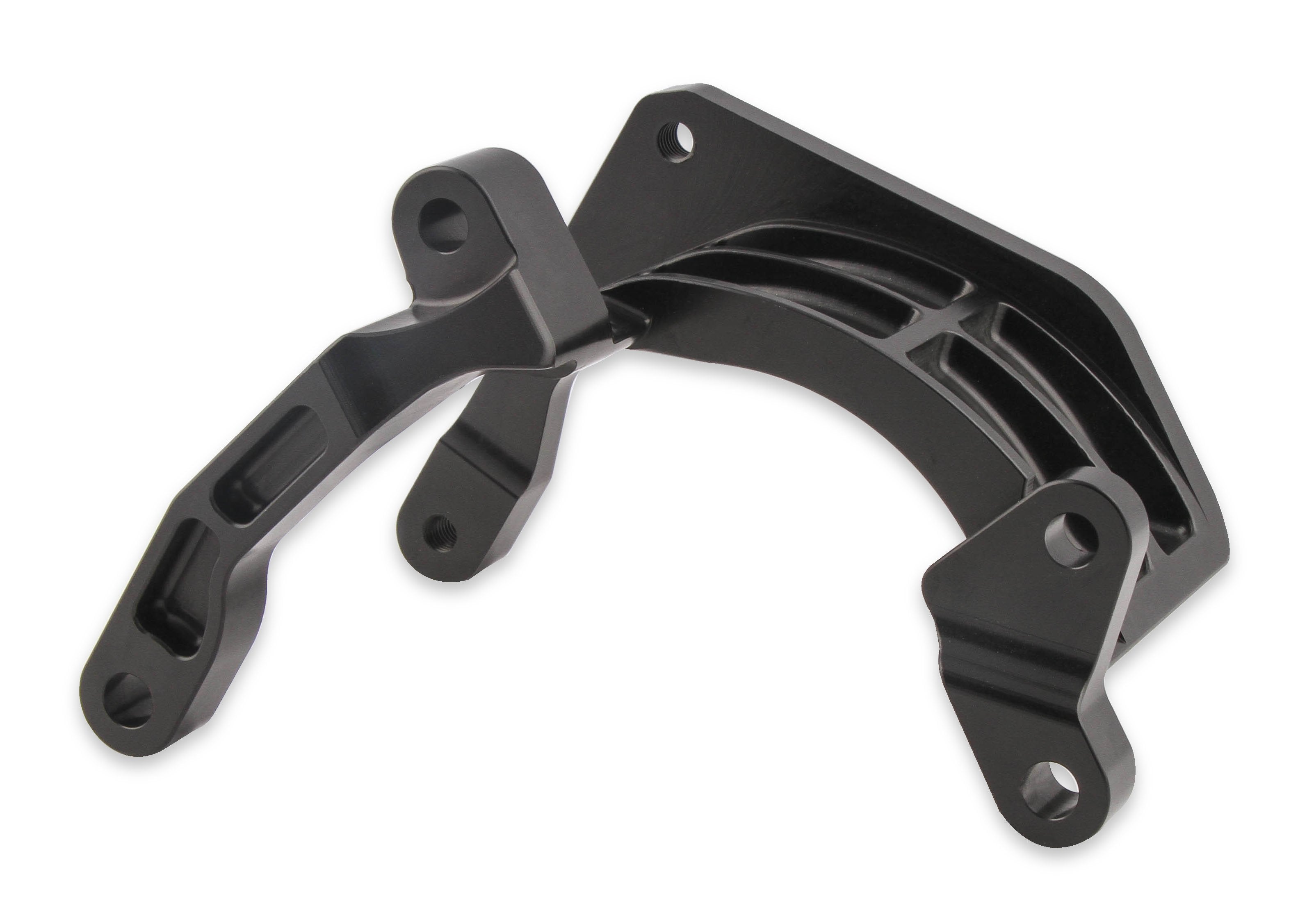 Low Mount A/C Brackets for the Gen 5 LT4/LT1 Dry Sump Engines w/DSE Subframe - Photo - out of package Back