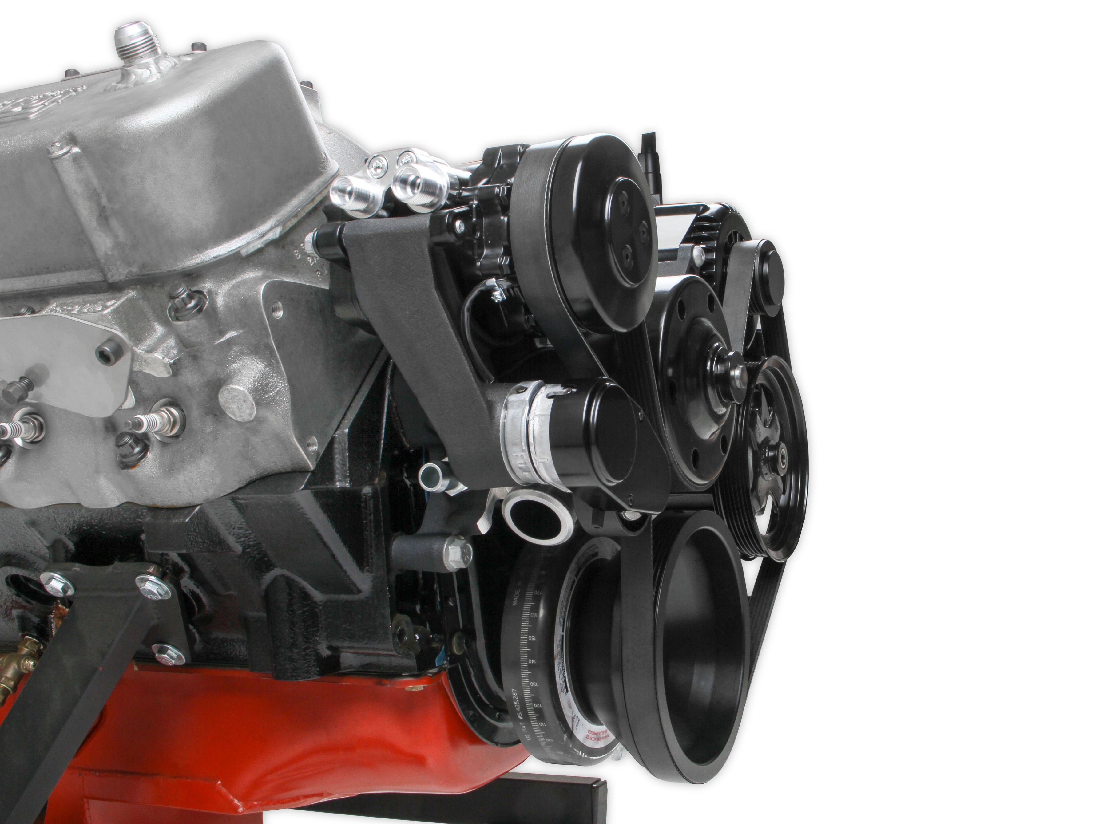 Holley Big Block Chevy Mid-Mount Complete Accessory System - Photo - out of package Right