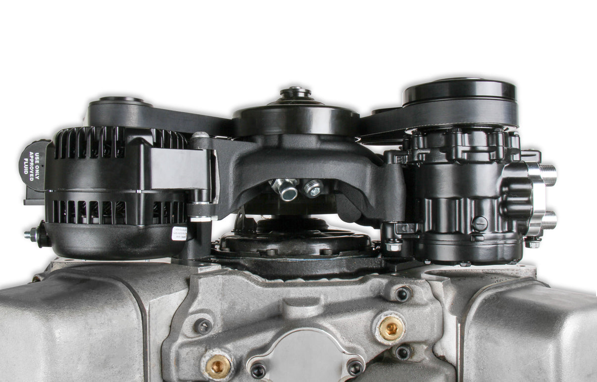Holley Big Block Chevy Mid-Mount Complete Accessory System - Photo - out of package Back
