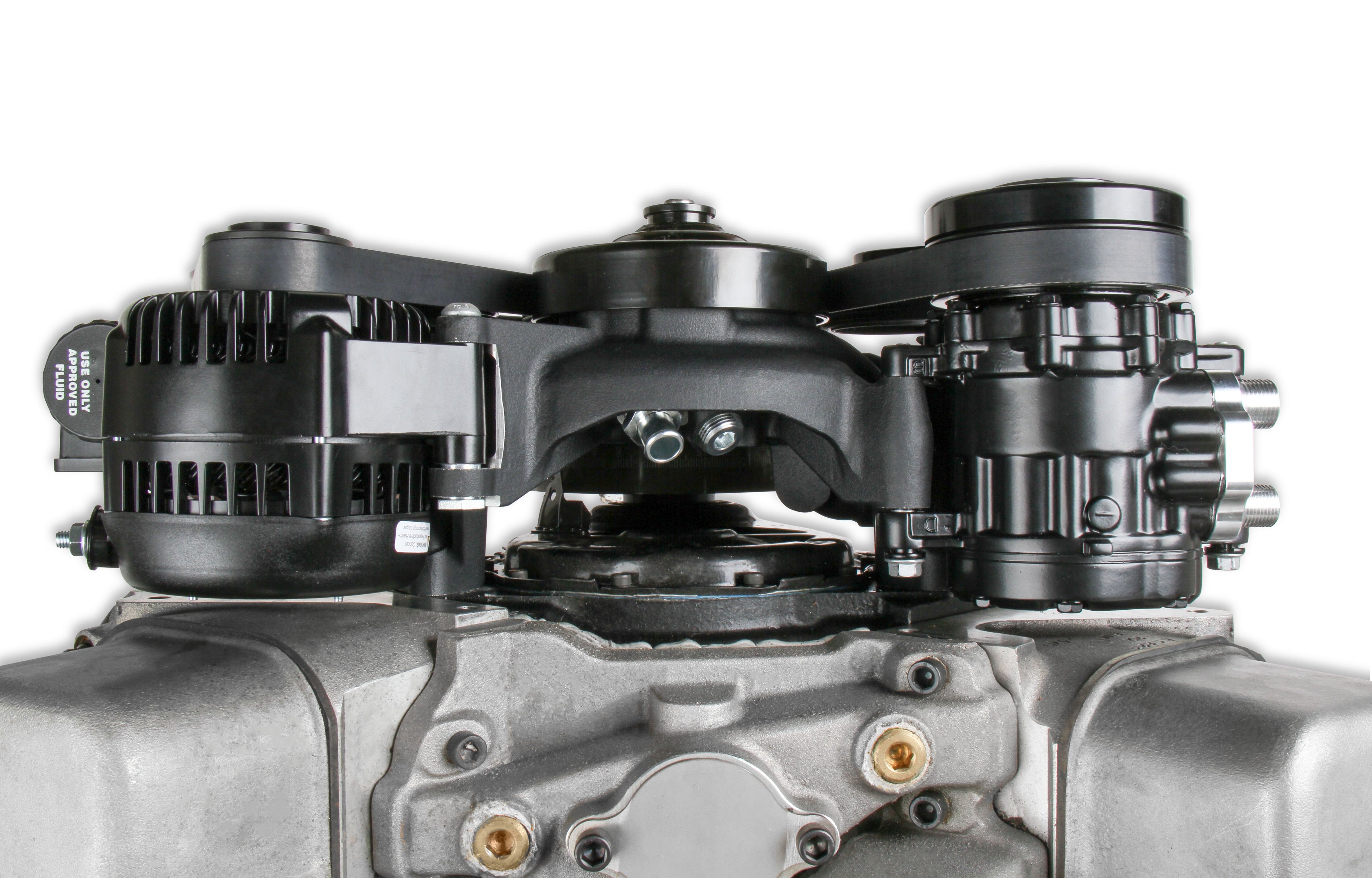 Holley Big Block Chevy Mid-Mount Complete Accessory System - Photo - out of package Back