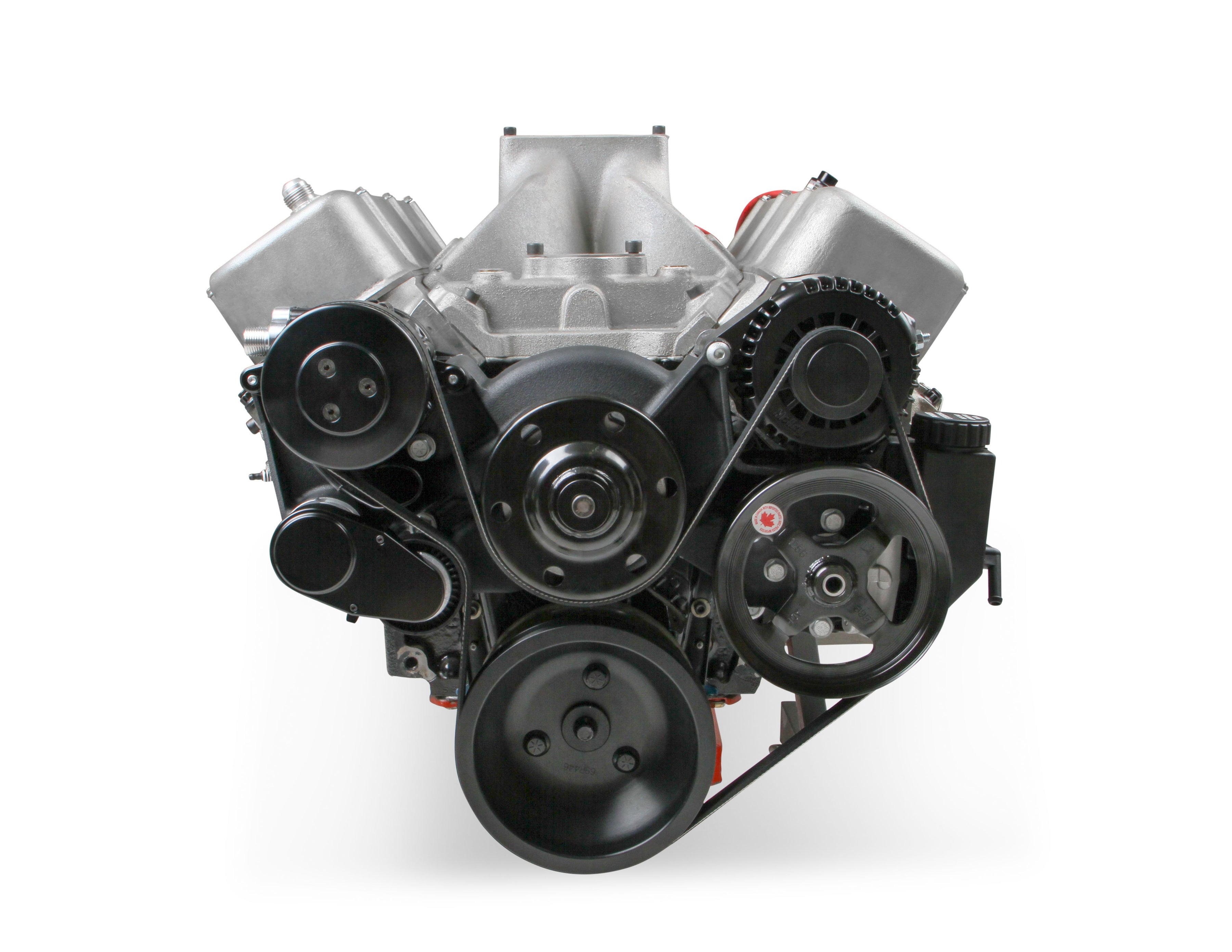 Holley Big Block Chevy Mid-Mount Complete Accessory System - Photo - Primary Top