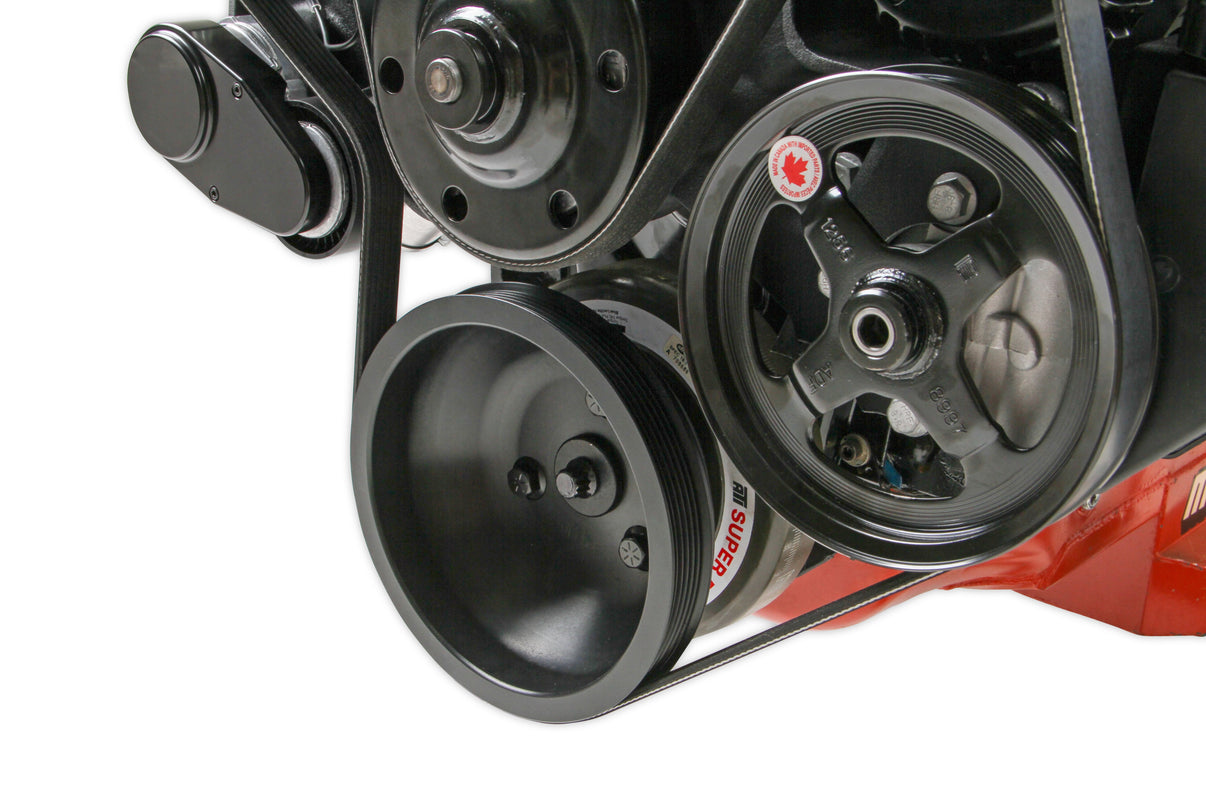 Holley Big Block Chevy Mid-Mount Complete Accessory System - Photo - out of package Angle