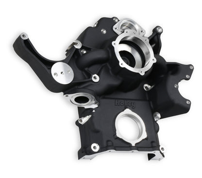 Holley Black Mid-Mount Complete Accessory System - Photo - out of package Angle