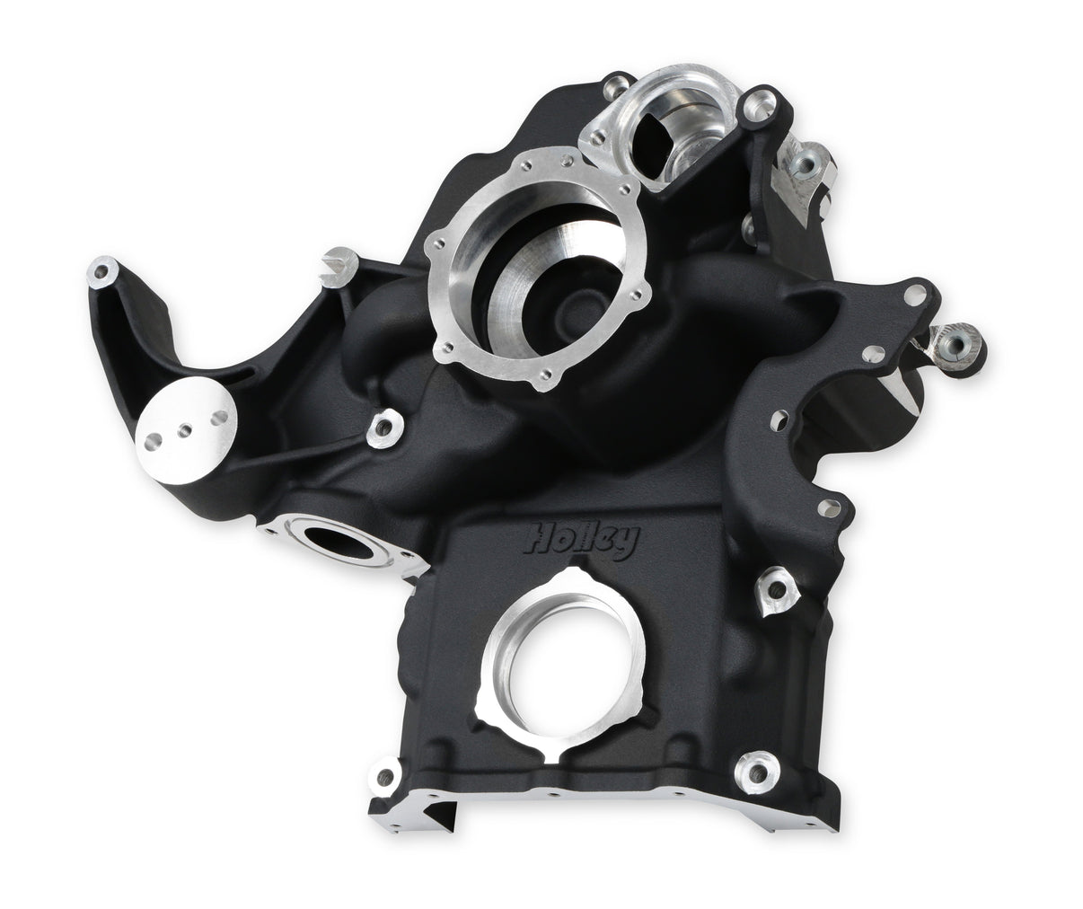 Holley Premium Black Mid-Mount Complete Accessory System - Photo - out of package Left