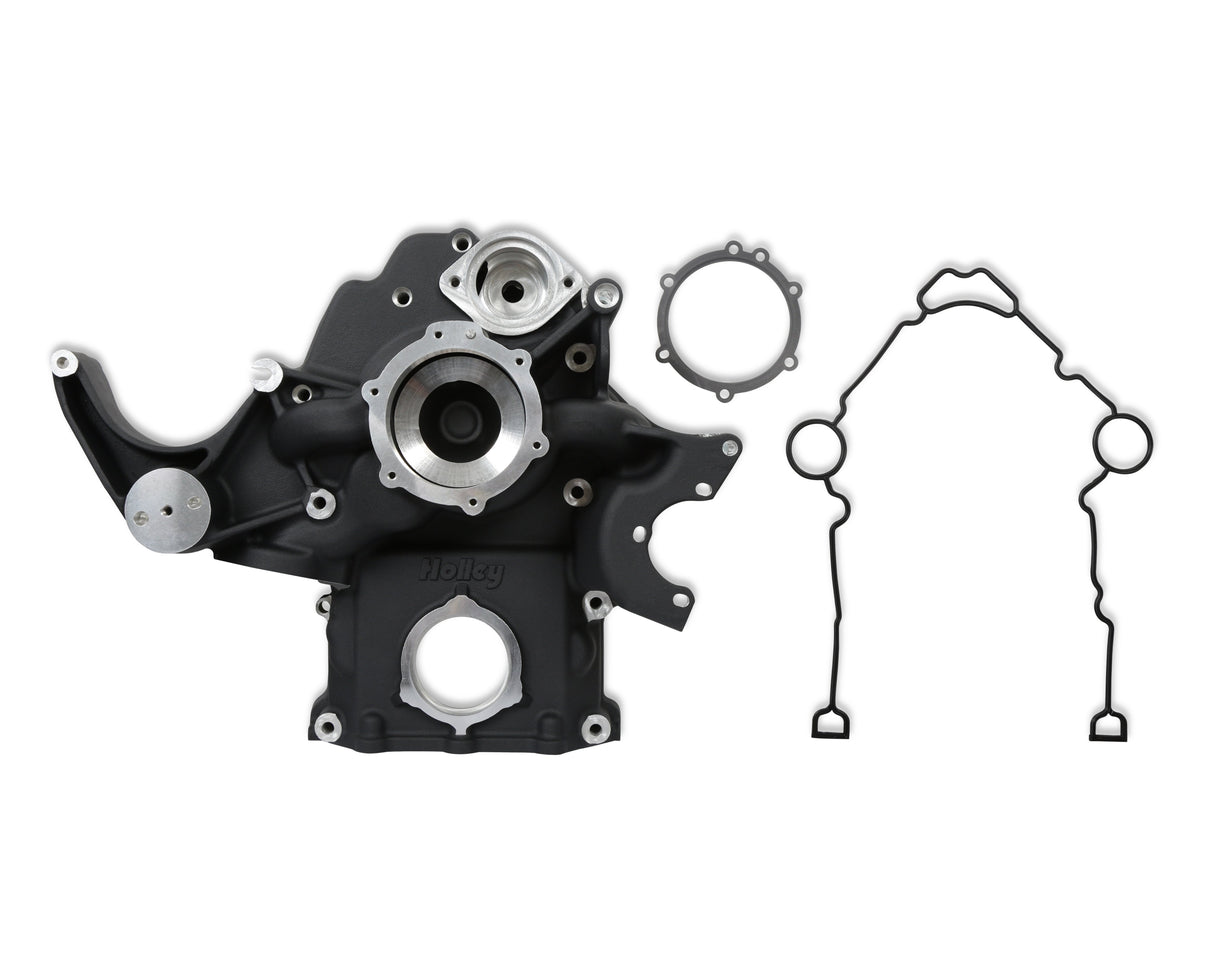 Holley Premium Black Mid-Mount Complete Accessory System - Photo - out of package Back