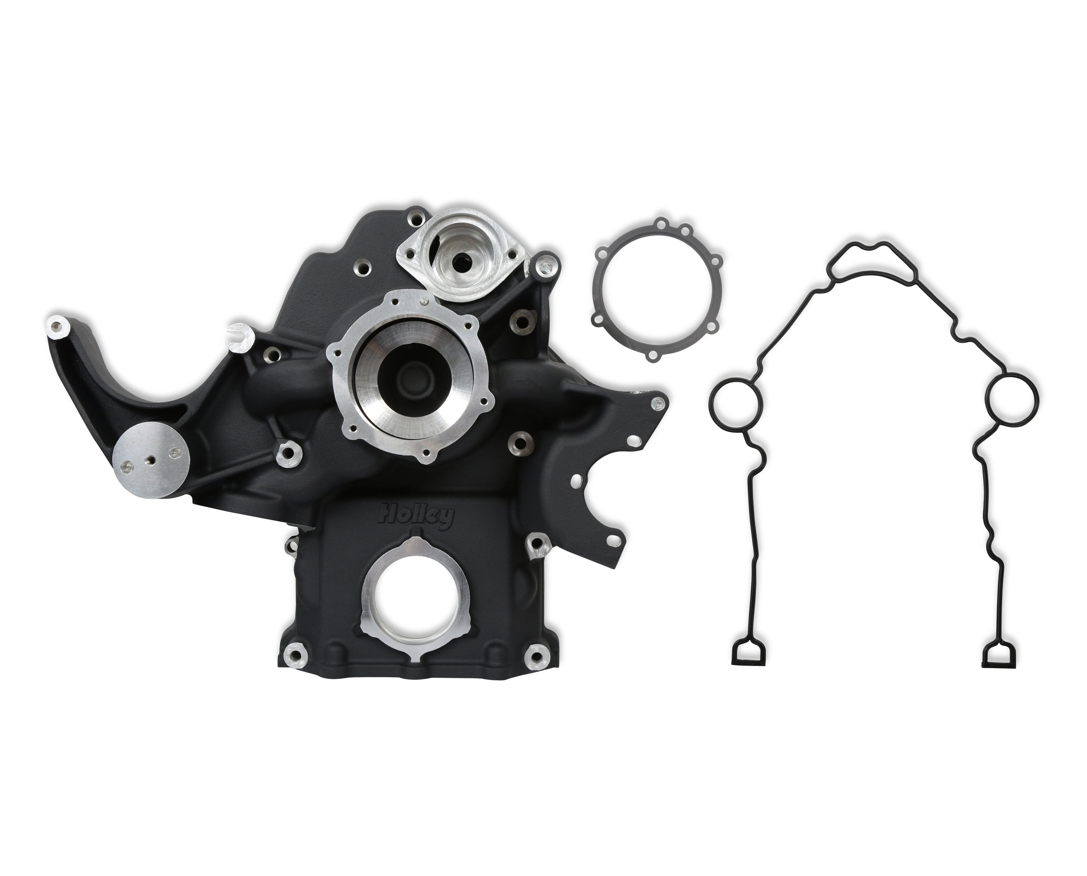 Holley Premium Black Mid-Mount Complete Accessory System - Photo - out of package Back