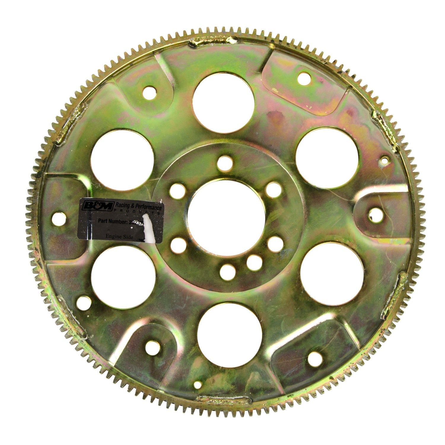 B&M Steel SFI Certified Flexplate - Small Block Chevrolet - Photo - out of package Right