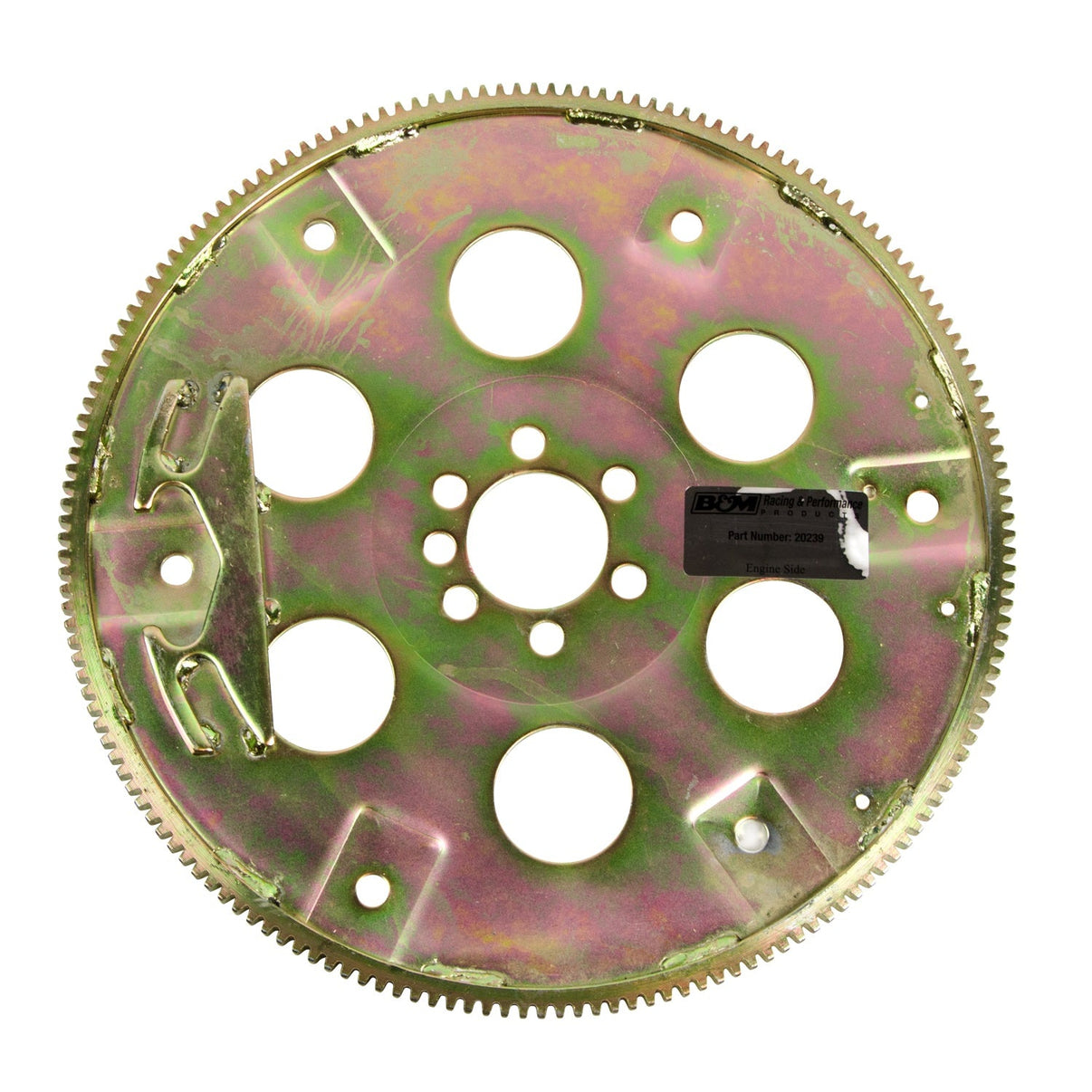 B&M Steel SFI Certified Flexplate -Small Block Chevrolet and 90 Deg V6 Chevrolet - Photo - out of package Right
