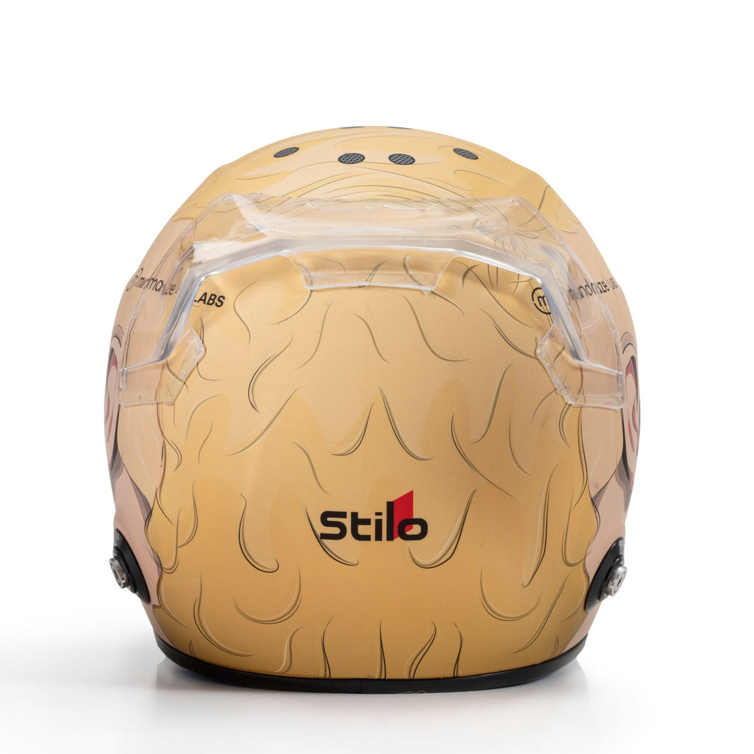 MINI BOTTAS MULLET HELMET  LIMITED EDIT - ST5 Mini Helmet- Valtteri Bottas 2023 Mullet Livery