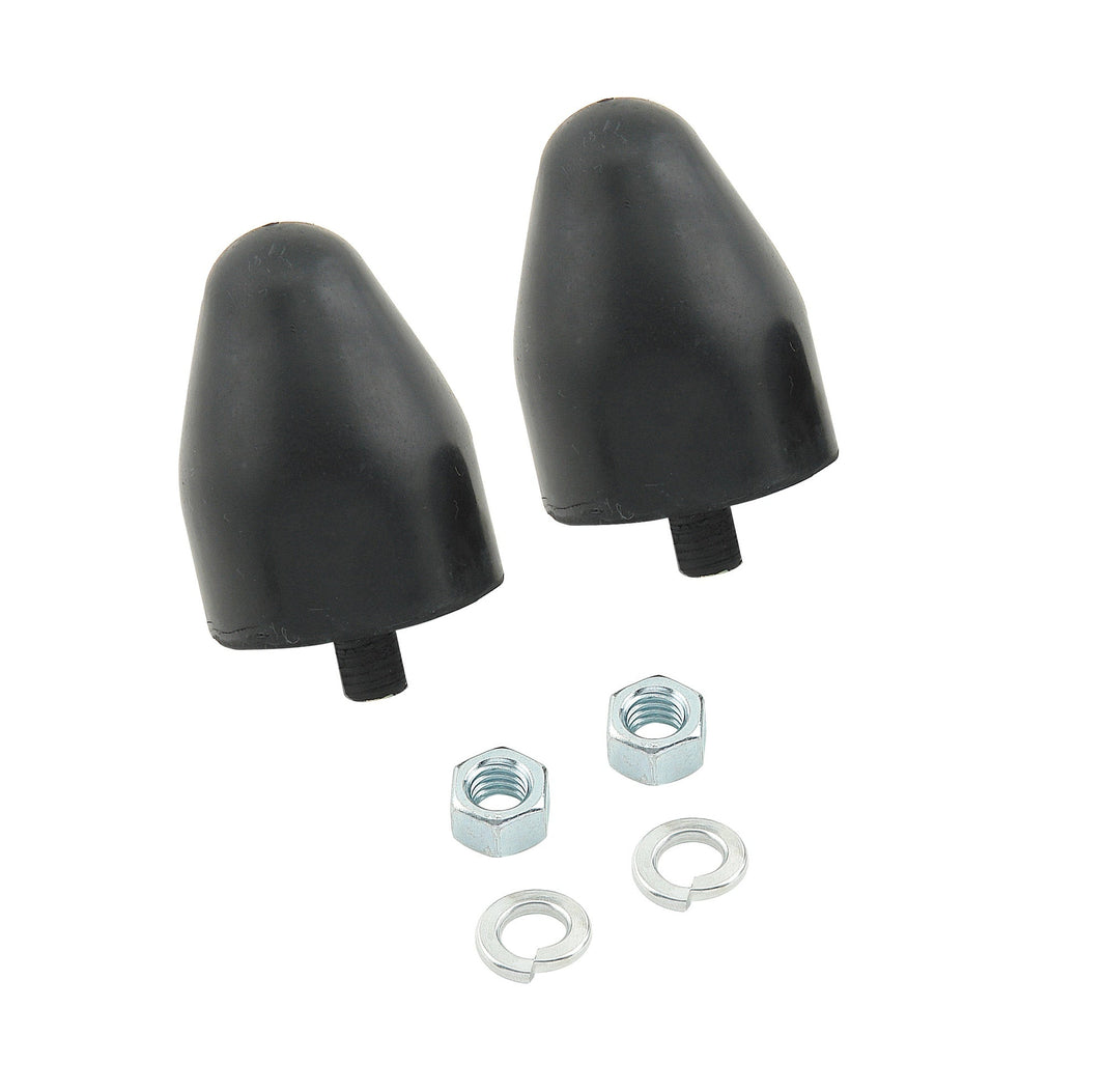 REPLACEMENT RUBBER SNUBBER - Lakewood Traction Bar Snubbers - Black Rubber - Large