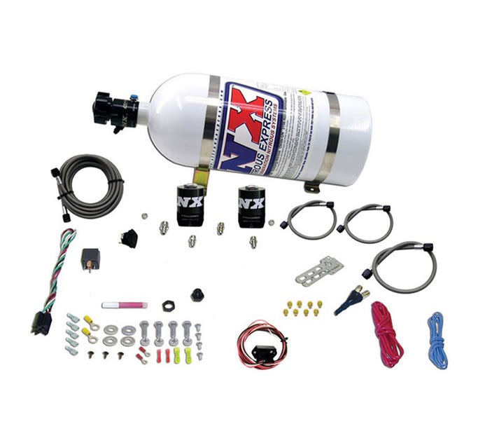 Nitrous Express Single Nozzle System - 5TH GEN Camaro - 35-150HP - 20930-10
