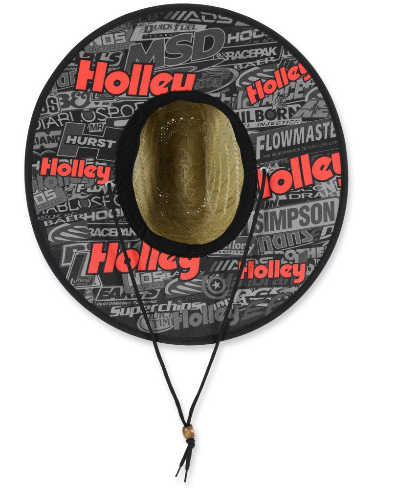 Holley Tonal Straw Hat - Photo - out of package Front