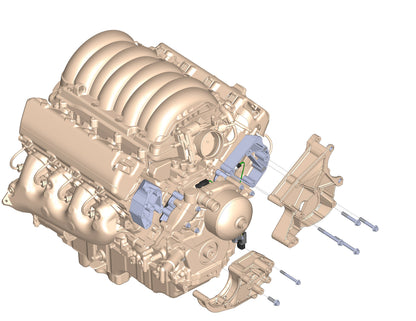 Installation Kit for GM Gen V LT Accessory Drive - Photo - out of package User 4