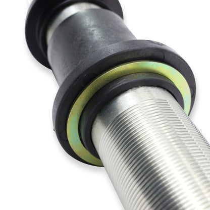 2.125"x10" CO RemRes 90Deg Hose Cadj - ADS Race 2.125" Adjustable Reservoir Coilover - 90 Degree