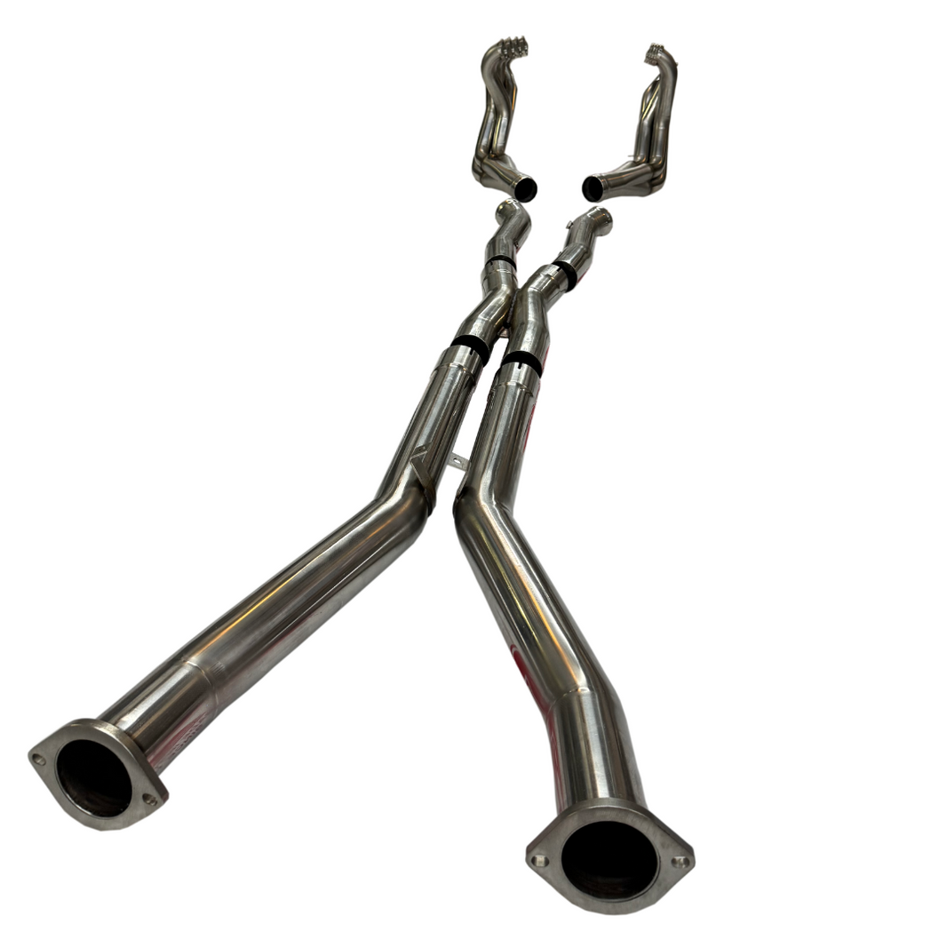 3" x 3" x 3" Competition Only X-Pipe - Full 3" Competition Only X-Pipe. 1997-2004 Corvette. Requires Kooks Headers.