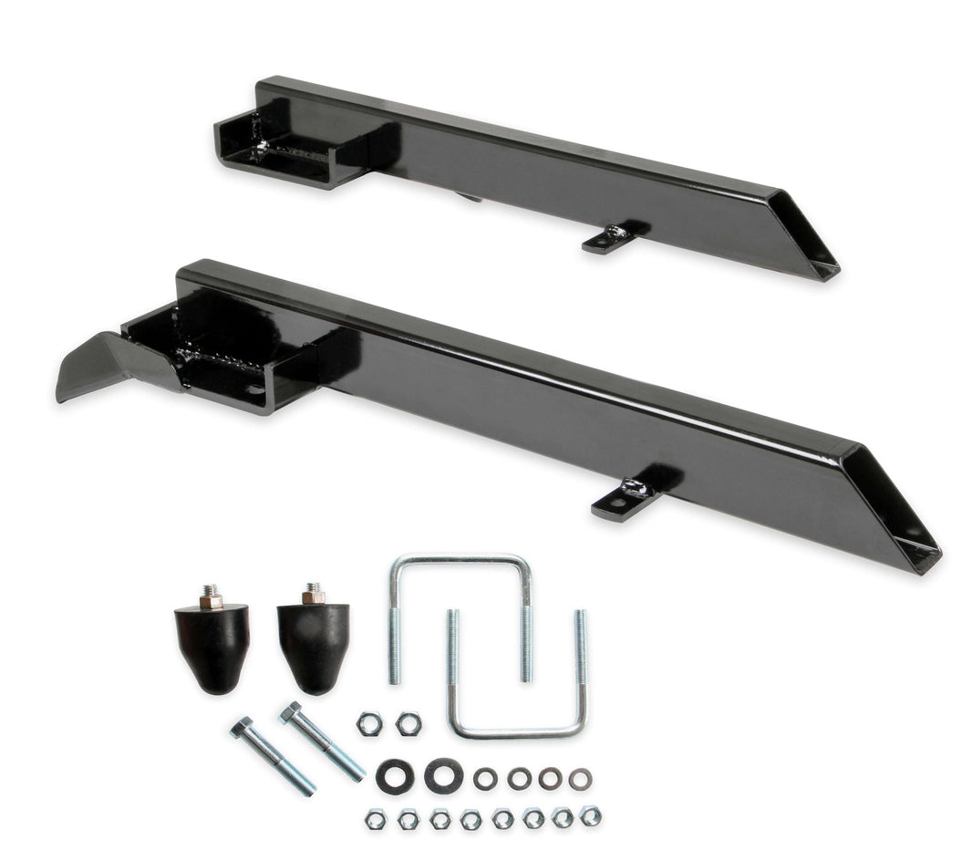TRACTION ACTION-STREET/STRIP - Lakewood Traction Bars - Street/Strip, 1970.5-81 Camaro/Firebird, Sort Stål