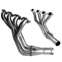 Stainless Header and Connection Kit. - 2" Header and GREEN Connection Kit. 2014-2019 Corvette LT1/LT4/LT5 6.2L
