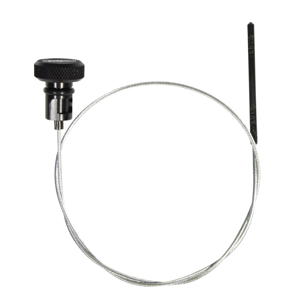 B&M Locking Automatic Transmission Dipstick - Billet Aluminum - Photo - out of package Right