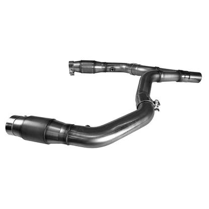 3" x 2-3/4"(OEM) Catted Y-Pipe - 3" SS GREEN Catted Y-Pipe. 1993-1997 Camaro/Firebird. Connects to OEM.