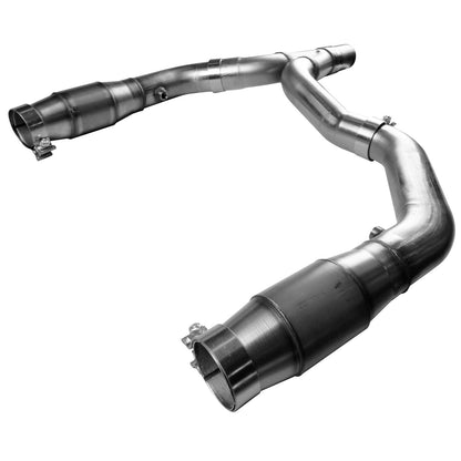 Stainless Header and Connection Kit. - 1-7/8" Emissions Header and GREEN Connection Kit. 2000 Camaro/Firebird 5.7L