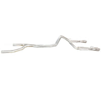 Full 3" Comp. Only Header-Back Exhaust - 3" SS Competition Only Header-Back Dual Exhaust. 1998-2002 Camaro/Firebird 5.7L.