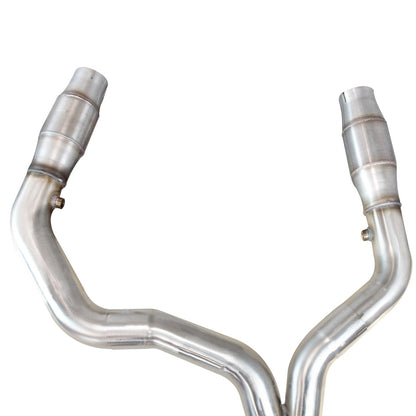 Full 3" Catted Header-Back Exhaust - 3" SS Catted Header-Back Dual Exhaust. 1998-2002 Camaro/Firebird 5.7L.