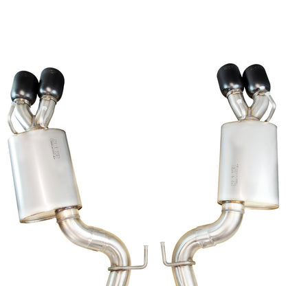 OEM x 3" Cat-Back udstødning - 3" Cat-Back udstødning med fire SS-dyser. 2010-2015 Camaro SS/ZL1. Forbindes til OEM.
