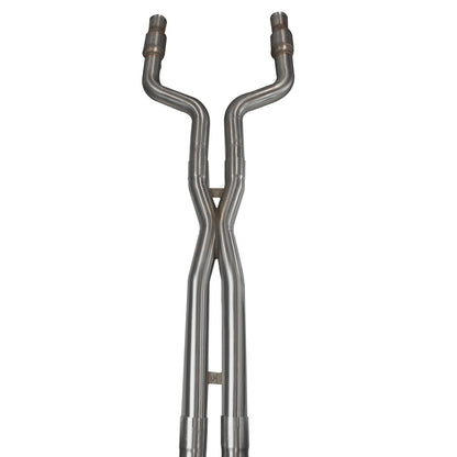 Full 3" GREEN Catted Header-Back Exhaust - 3" SS GREEN Catted Header-Back Exhaust w/SS Tips. 2010-2015 Camaro SS.