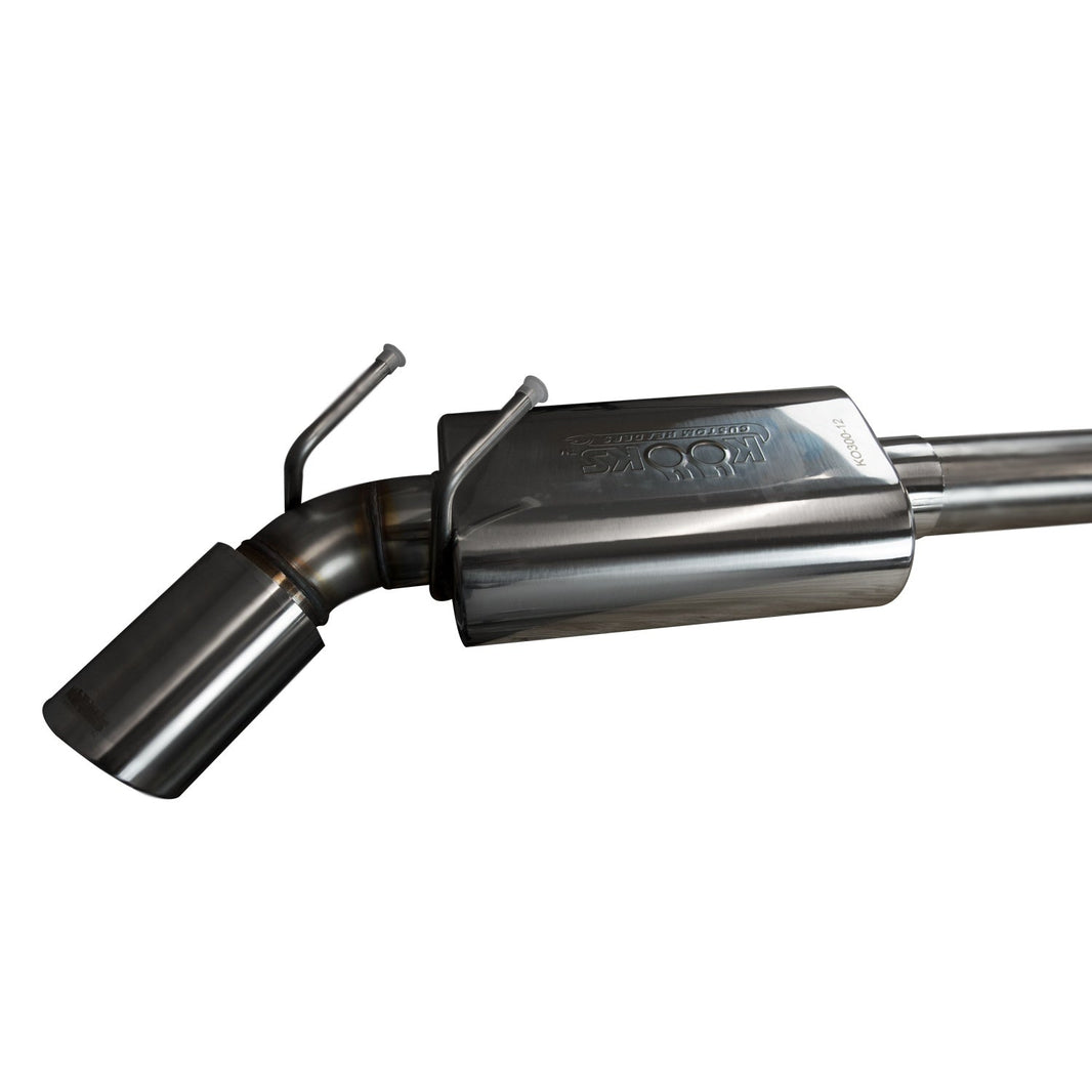 OEM x 2-1/2" Axle-Back Exhaust - 2-1/2" SS Axle-Back Exhaust w/SS Tips. 2010-2015 Camaro SS.