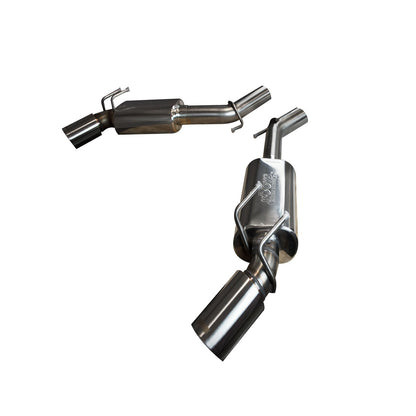 OEM x 2-1/2" akseludstødning - 2-1/2" SS akseludstødning med SS-dyser. 2010-2015 Camaro SS.