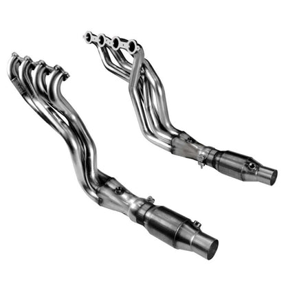 2" manifolde &amp; OEM GRØN katetereret tilslutning - 2" rustfri stålmanifolde &amp; GRØNNE katetererede OEM tilslutningsrør. 2014-2015 Camaro Z28.