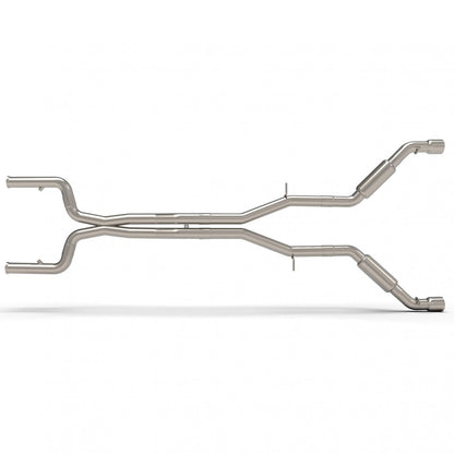 3" Comp. Only Header-Back St. Screamer - 3" Competition Only Header-Back Street Screamer Exhaust w/Polished Tips.