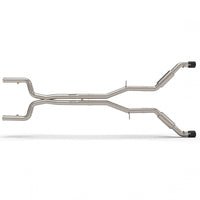 Échappement Street Screamer 3" Comp. Only Header-Back - Échappement Street Screamer 3" Comp. Only Header-Back avec embouts noirs.