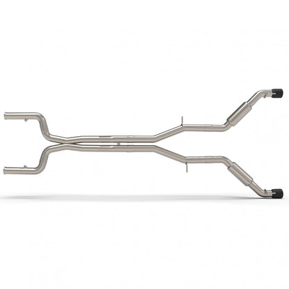 3" Comp. Only Header-Back St. Screamer - 3" Competition Only Header-Back Street Screamer Exhaust w/Black Tips.
