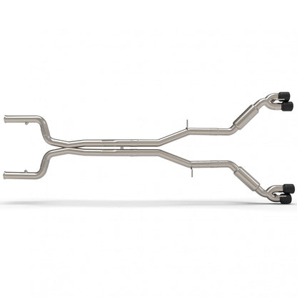 3" Comp. Only Header-Back St. Screamer - 3" Competition Only Header-Back Street Screamer Exhaust w/Black Quad Tips.