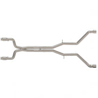 Suppression du silencieux catalysé de 3 pouces à l'arrière - Suppression du silencieux catalysé de 3 pouces à l'arrière avec embouts polis.