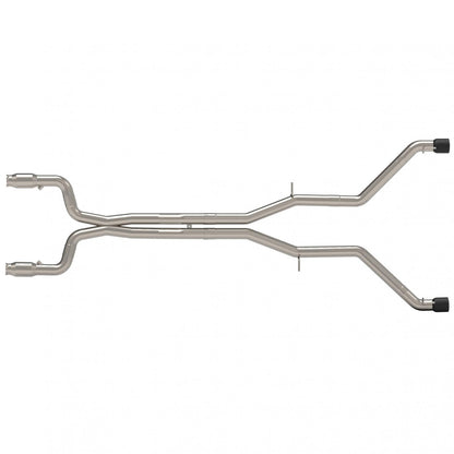 3" GREEN Catted Header-Back Muffler Del. - 3" GREEN Catted Header-Back Muffler Delete Exhaust w/Black Tips.