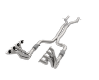 Stainless Header and Full Exhaust Kit. - 1-7/8" Headers & Catted Exhaust Kit For OEM Mufflers. 2016-2024 Camaro SS.